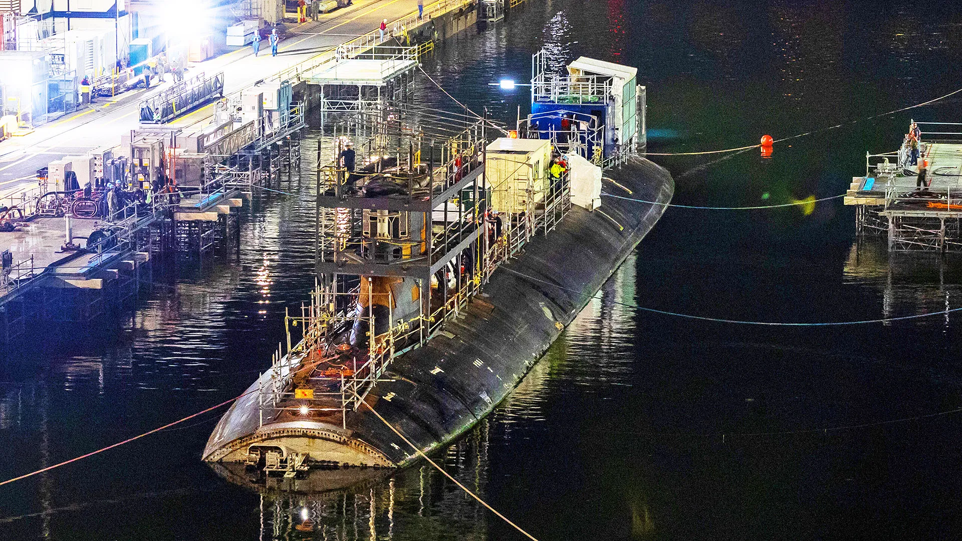 USS Connecticut Submarine to Return to Service After Pacific Crash Damage