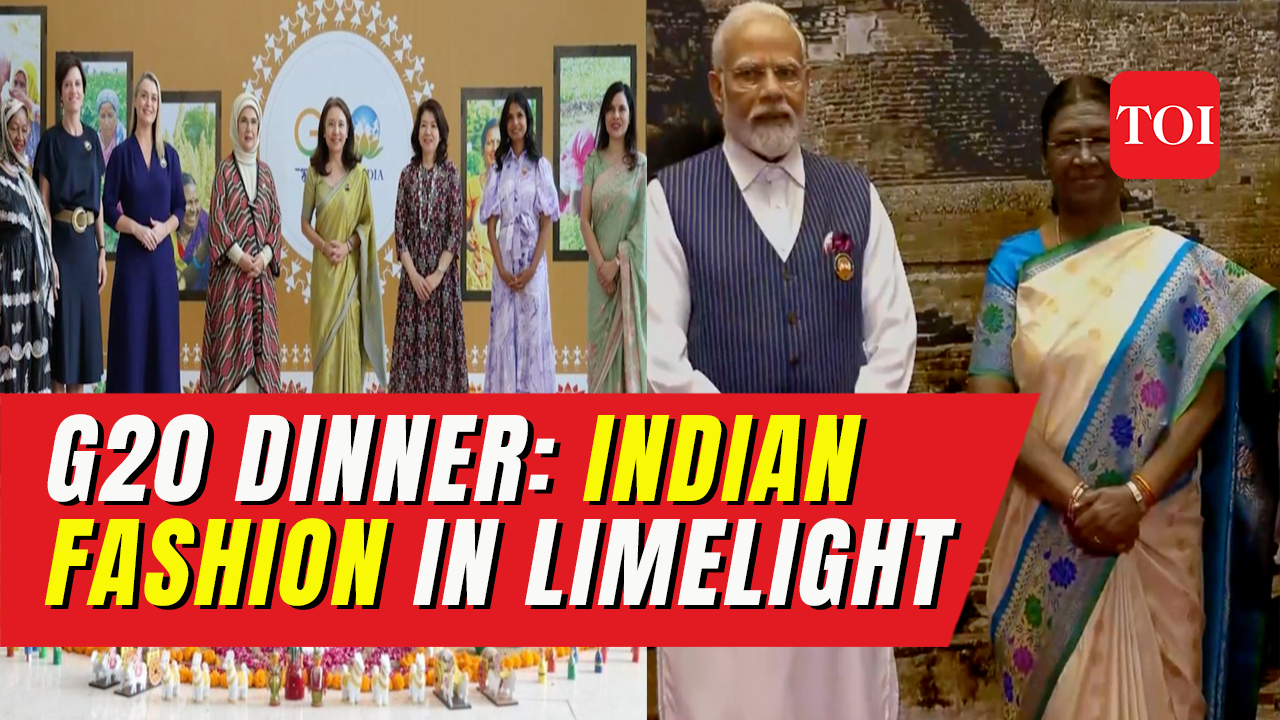 Featured image for G20 Summit: International Delegates Embrace Indian Fashion at Gala Dinner