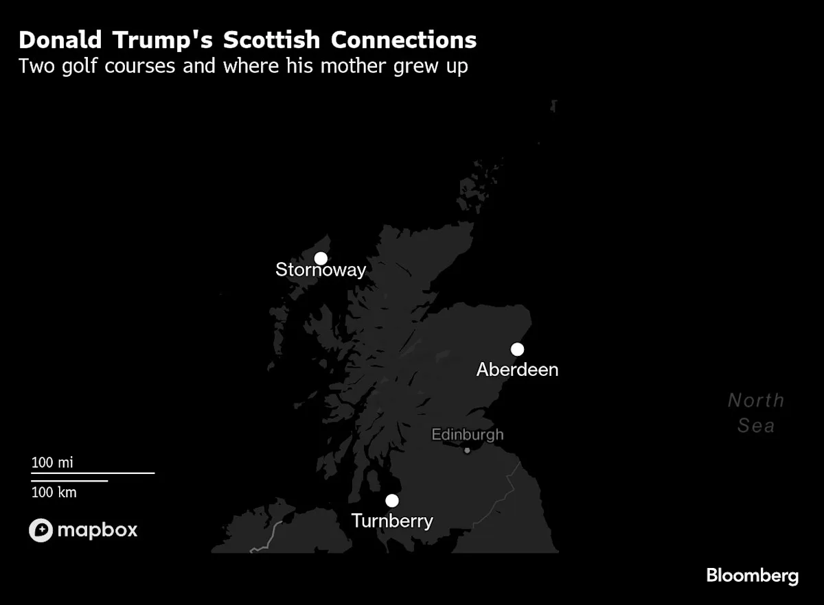 Featured image for Trump's Scottish Golf Trip Sparks Reactions and Controversy