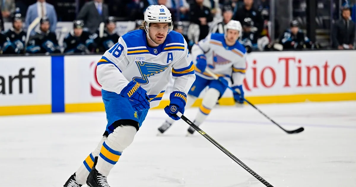 Sabres Heat Up Bid for Blues' Robert Thomas as Trade Talks Intensify