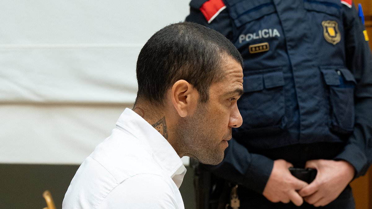 Featured image for "Footballer Dani Alves' Trial for Rape Begins in Spanish Court with Testimony from Alleged Victim"