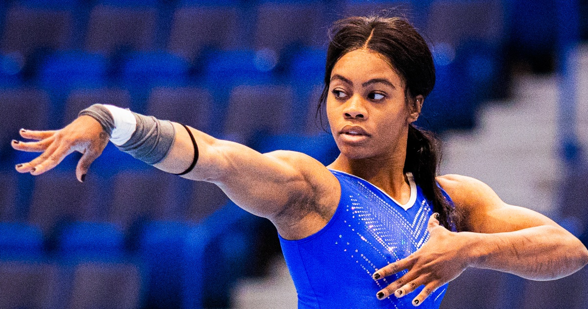 Featured image for Gabby Douglas Ends 2024 Olympic Bid, Withdraws from U.S. Championships