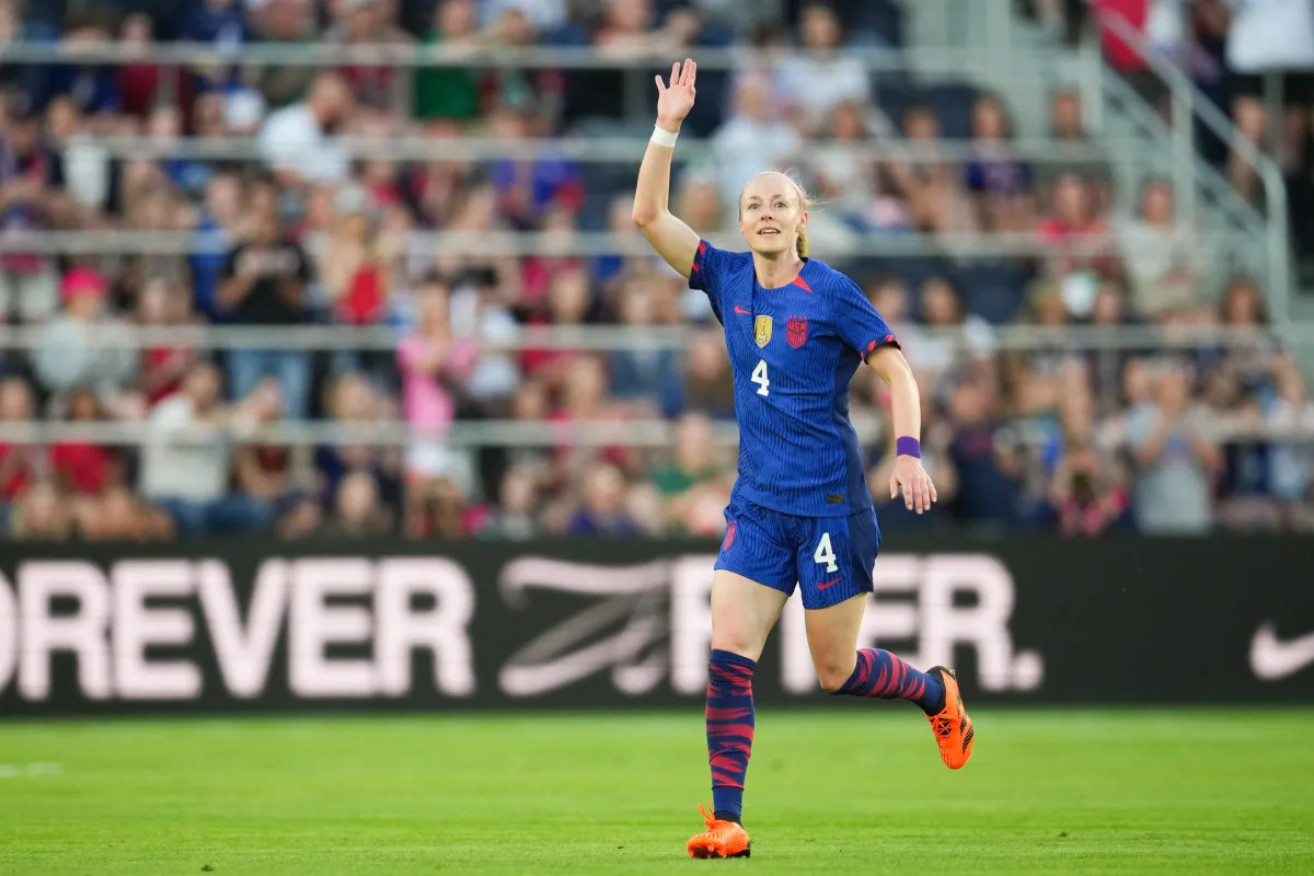 USWNT strategizes coping mechanisms for Becky Sauerbrunn's World Cup absence.