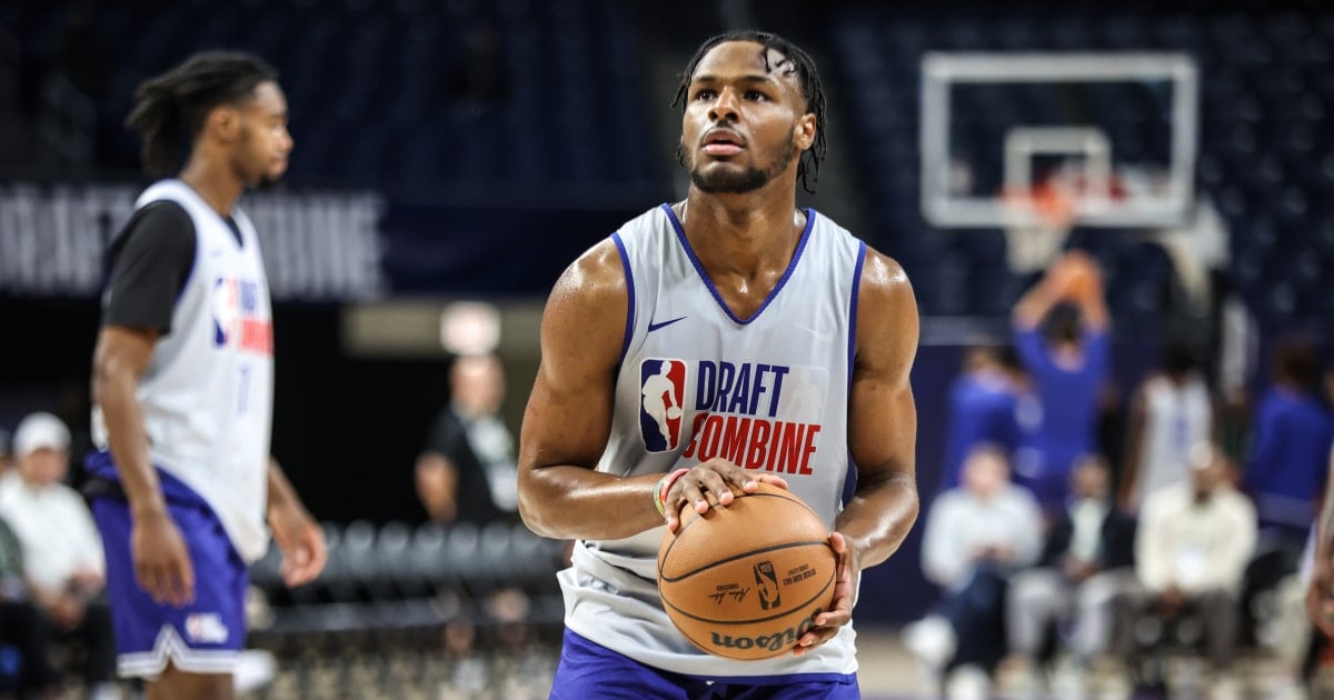 Featured image for Bronny James to Stay in 2024 NBA Draft, Eyes Lakers