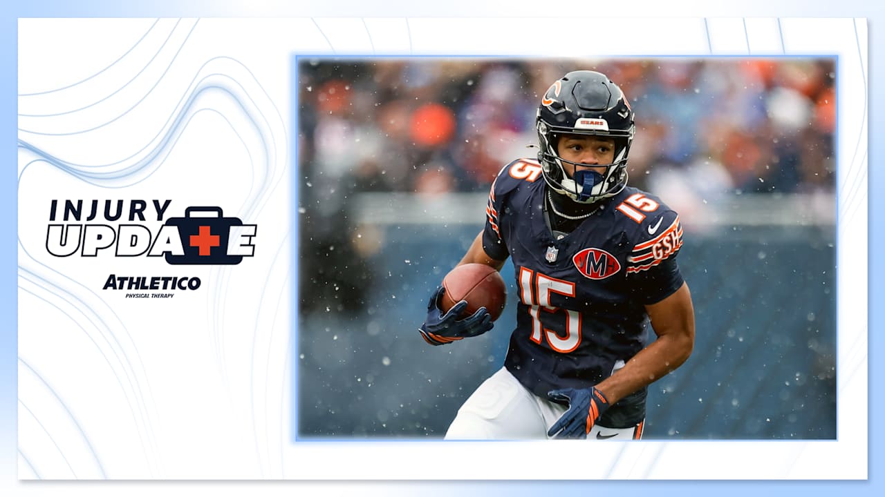 Featured image for Rome Odunze Questionable for Bears' Week 18 Game