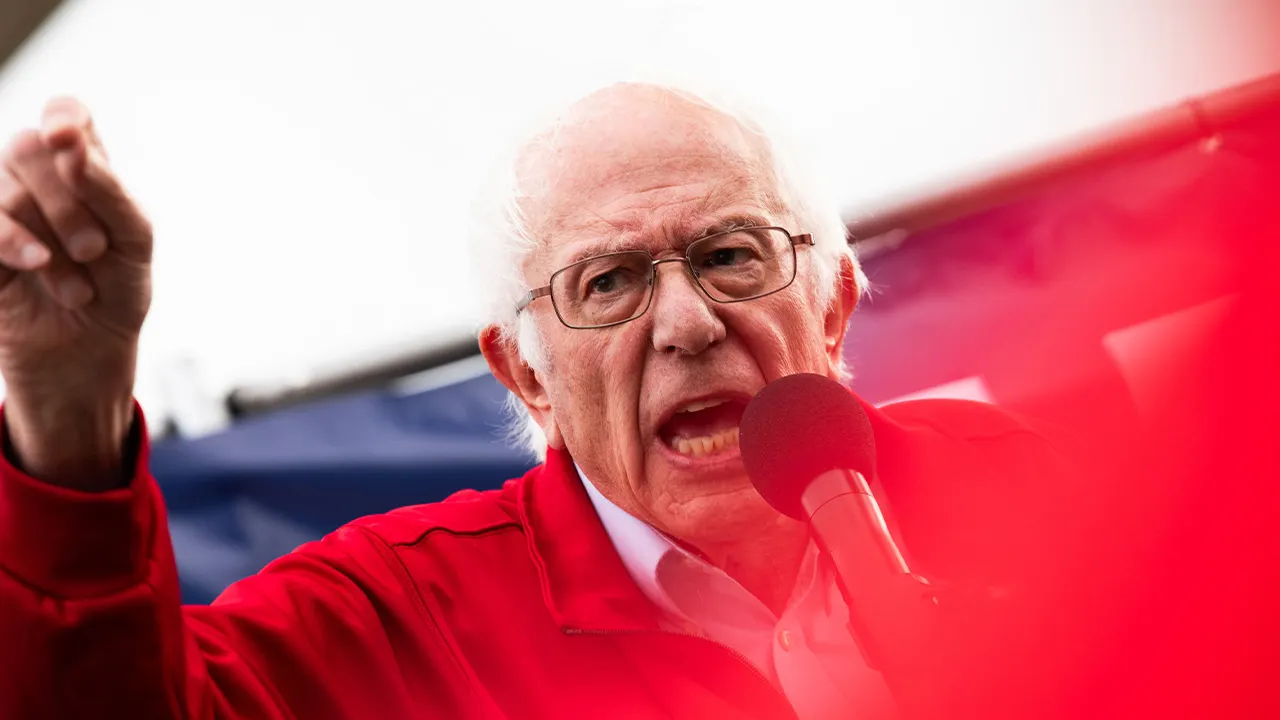 Featured image for "Bernie Sanders Calls Out Automaker CEOs for Greed at UAW Strike Rally"
