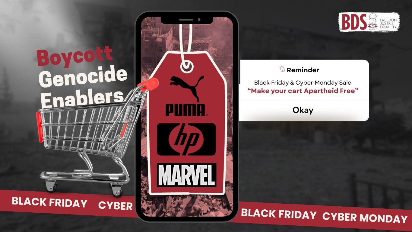 Pro-Palestinian Protests Target Black Friday Shoppers