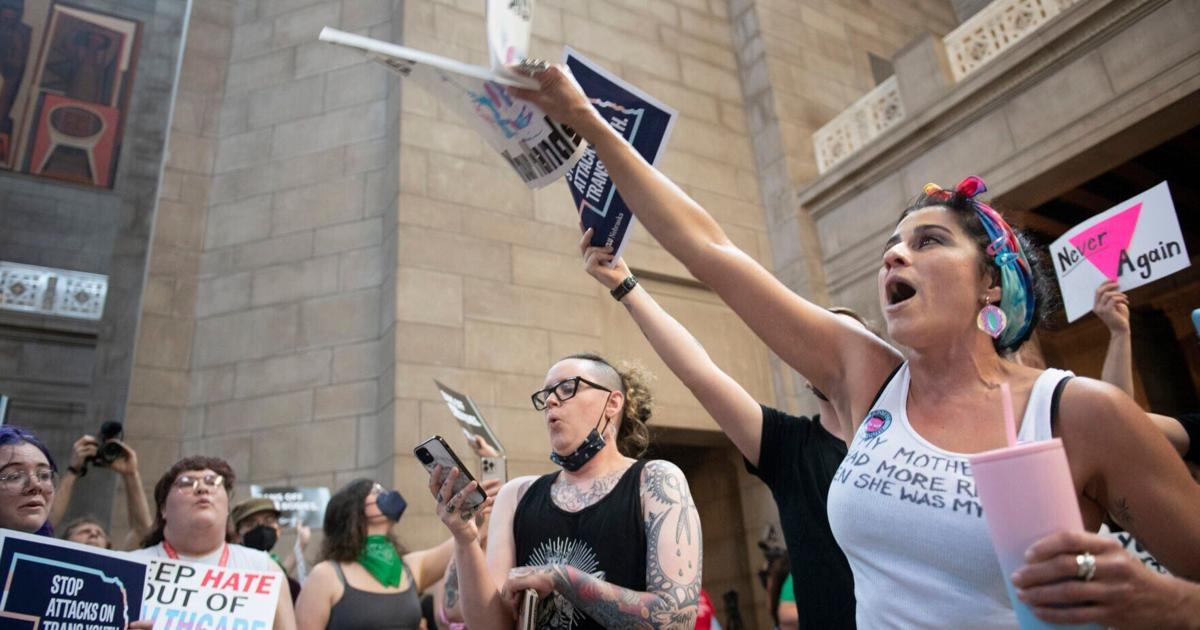 Nebraska's Controversial Gender-Affirming Care and Abortion Bill Sparks Protests and Arrests.