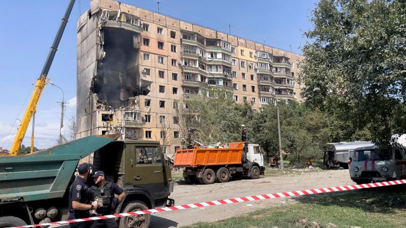 "Russian Missile Strikes Devastate Zelensky's Hometown Amid Escalating Conflict"
