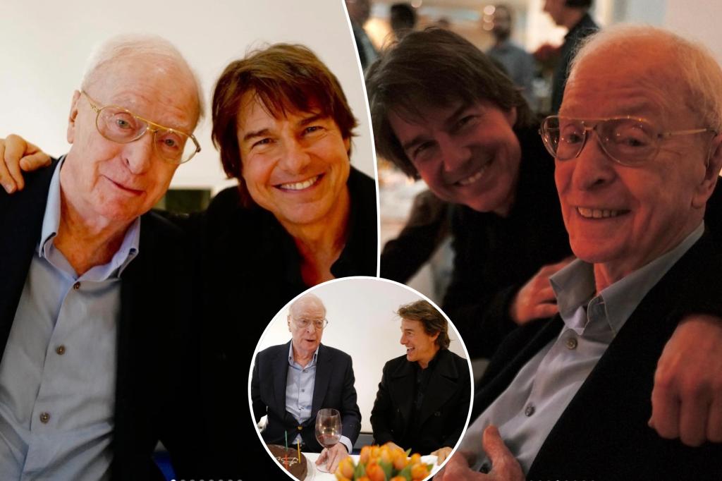 Featured image for Tom Cruise Joins Michael Caine's 90th Birthday Celebration in London