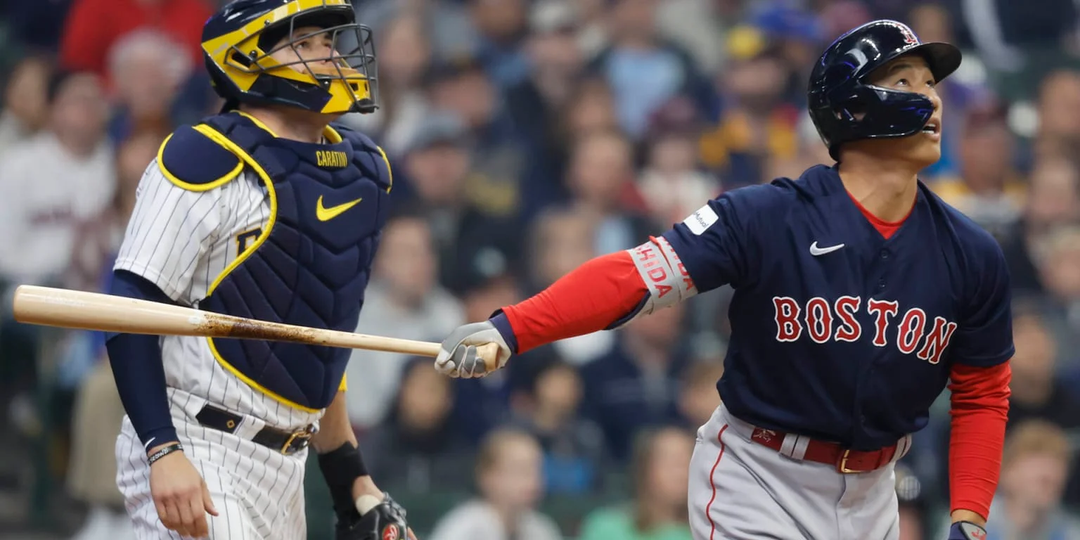 Masataka Yoshida's 2-HR inning leads Red Sox to victory over Brewers.