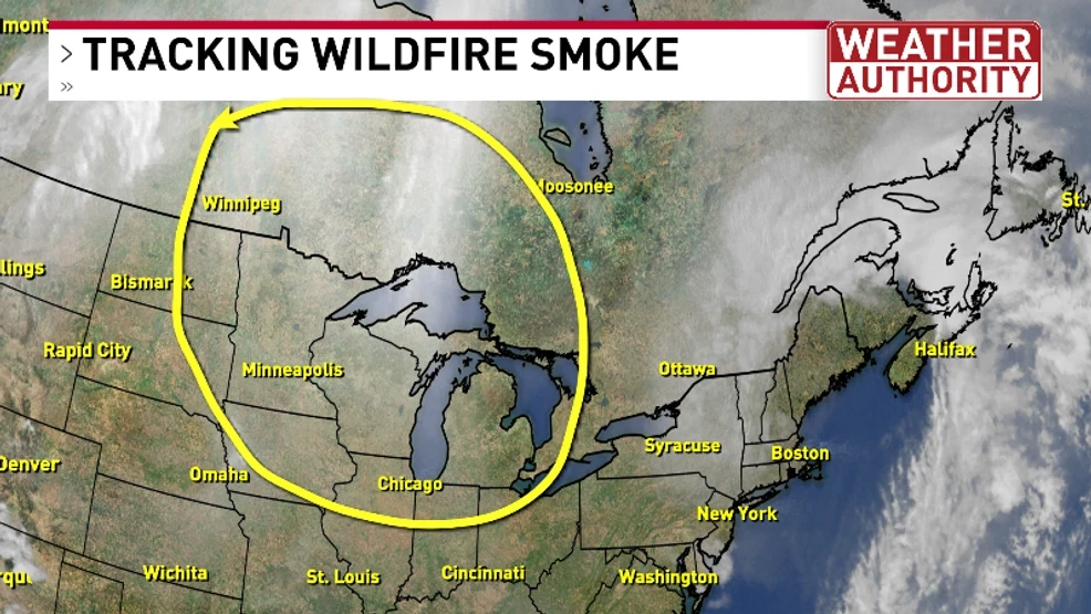 Featured image for Canadian Wildfires Send Smoke Into U.S., Prompting Health Advisories