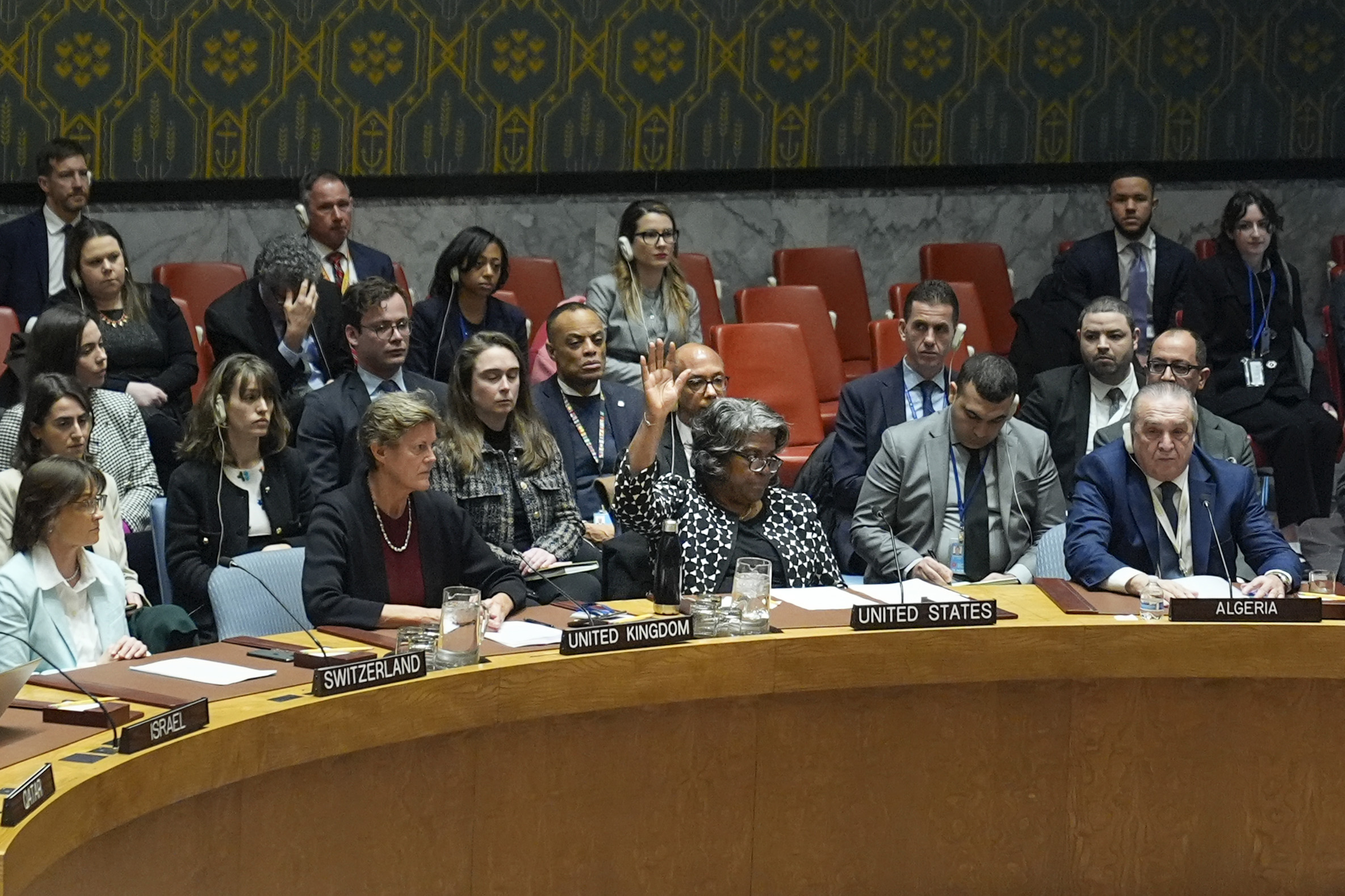 "U.S. Vetoes Gaza Cease-Fire Resolution at UN Security Council Again"