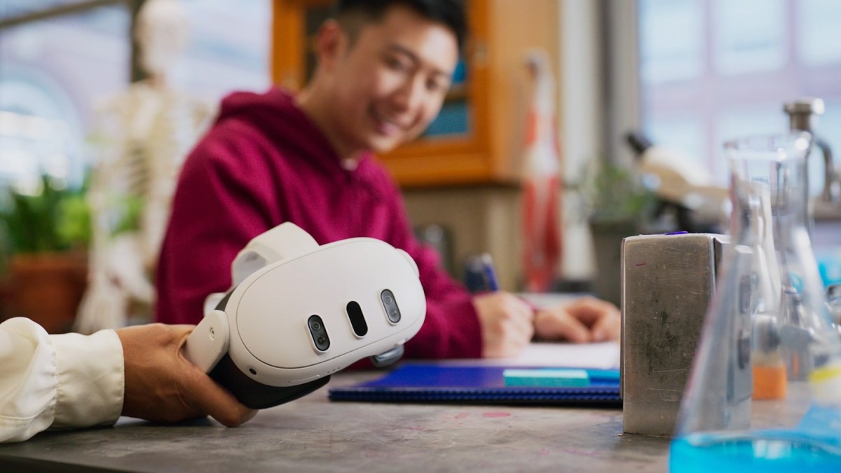 "Meta's Quest VR: Revolutionizing Classroom Learning for Students"