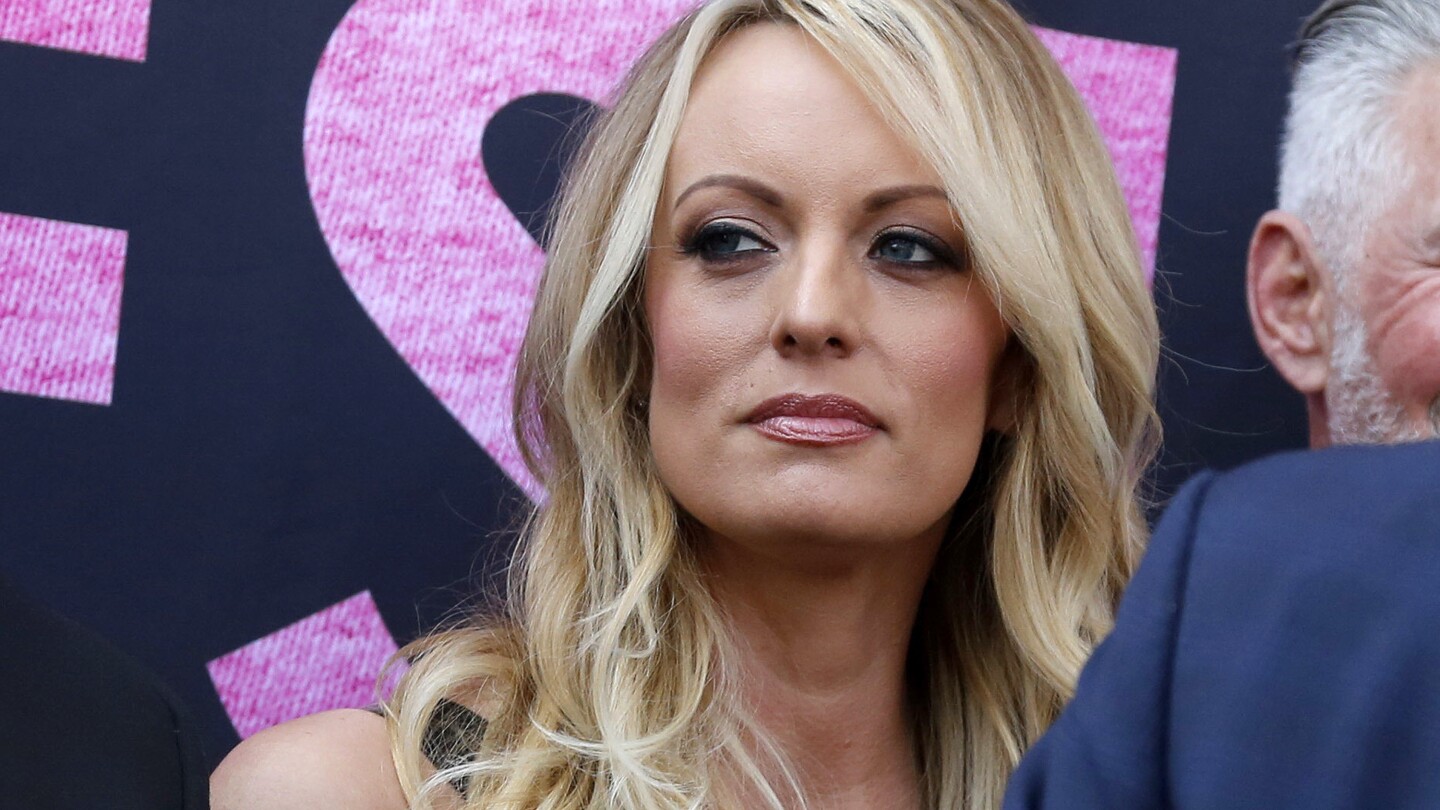 Featured image for "Trump Lawyers: Stormy Daniels Refuses Subpoena Outside Brooklyn Bar"