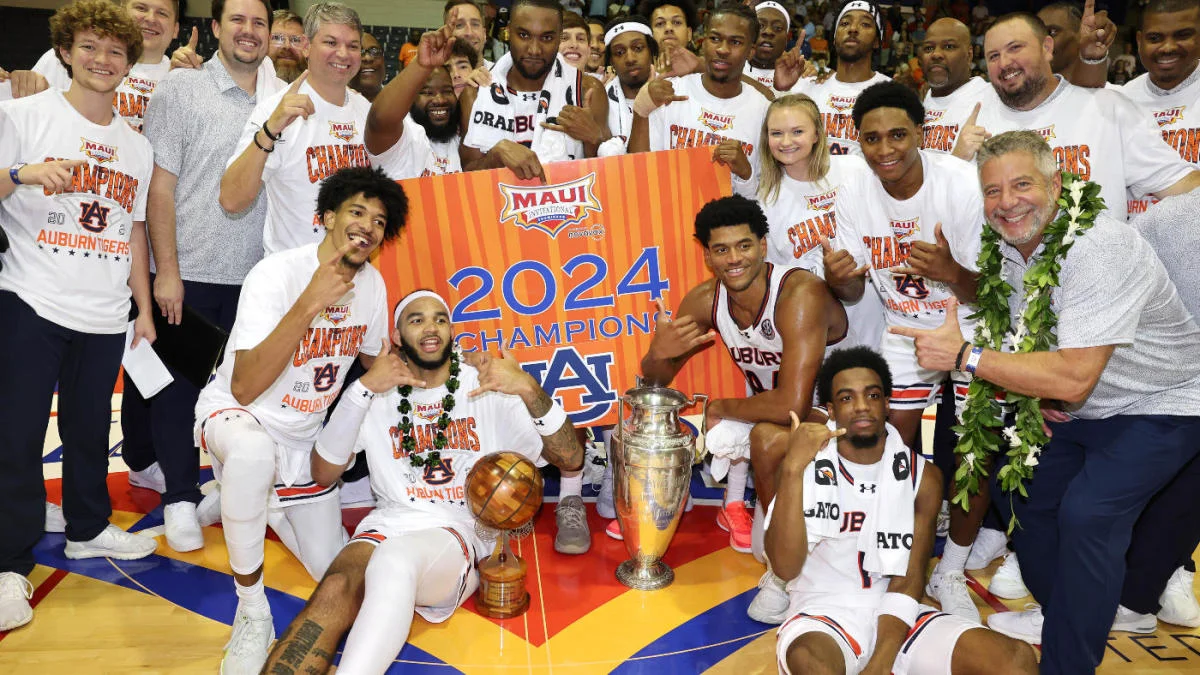 Featured image for Auburn Triumphs in Maui Invitational, Broome Shines