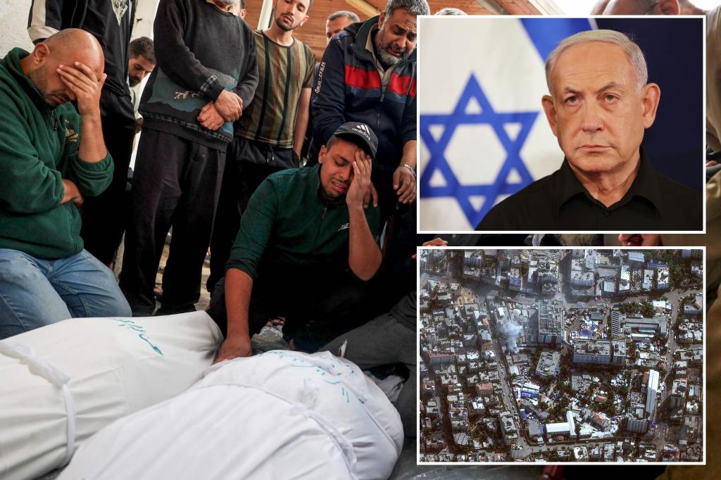 Israel-Hamas Battle Escalates Near Gaza Hospital, Trapping Civilians