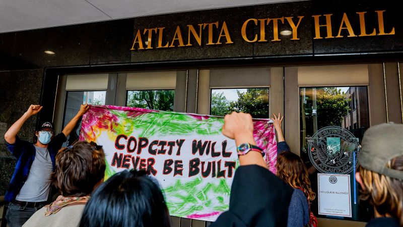 Atlanta City Council approves controversial funding for 'Cop City' training center.