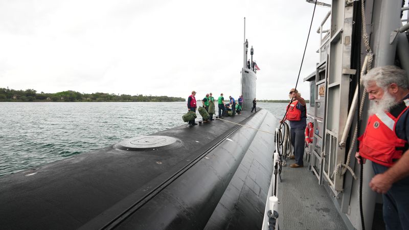 US Submarines Keep Watch on China in Pacific Depths.