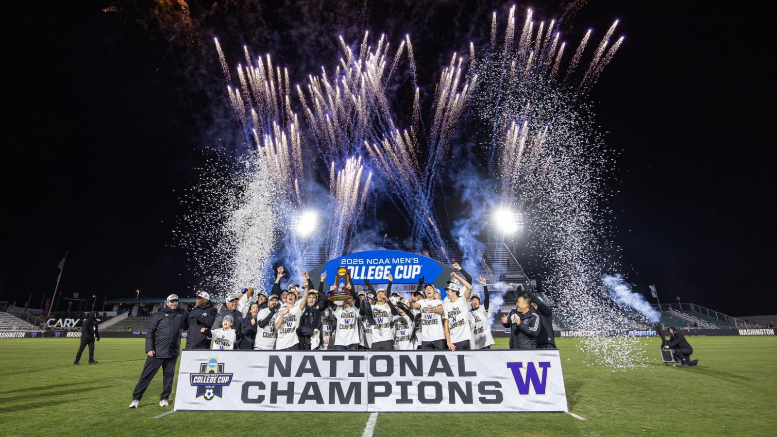 Featured image for Washington Secures First NCAA Men's Soccer Championship