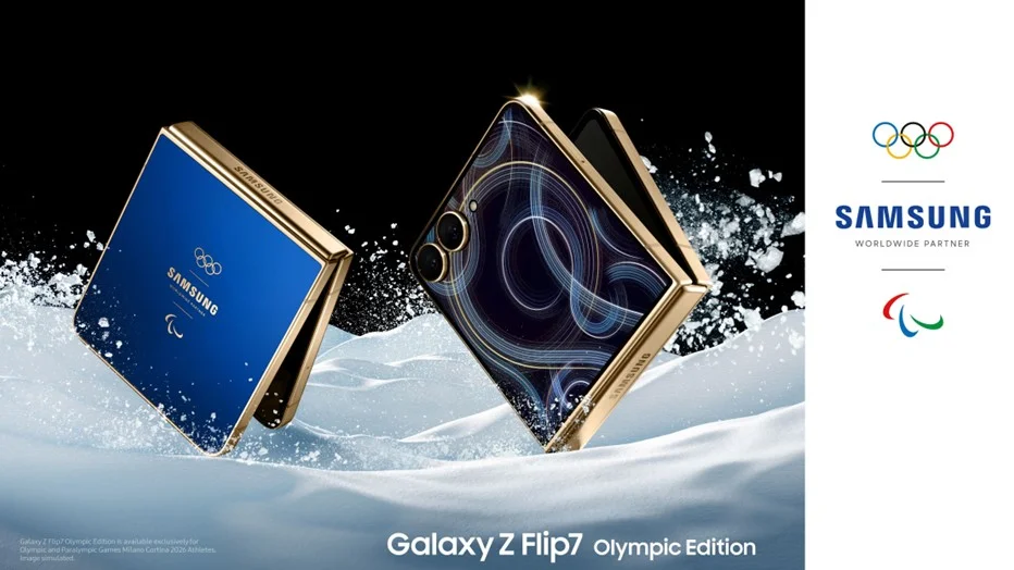 Samsung's Galaxy Z Flip7 Becomes an Athlete's Companion for Milano Cortina 2026