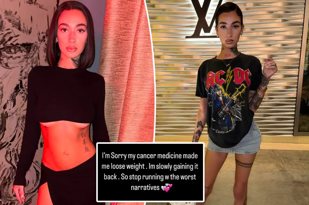 Featured image for Bhad Bhabie Sparks Cancer Concerns Amid Weight Loss Revelation