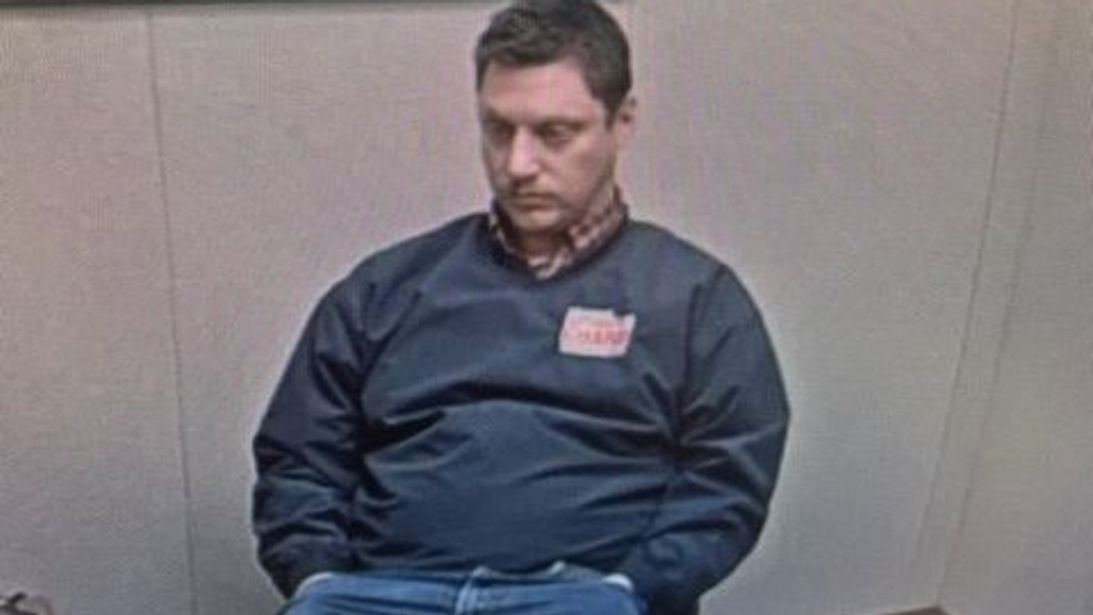 Wife discovers hidden camera in guest bathroom, turns husband in to police.