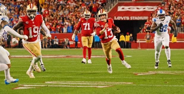 "Brock Purdy's Rushing Prop Sees Heaviest Action in 49ers vs. Chiefs Super Bowl 58 Odds"