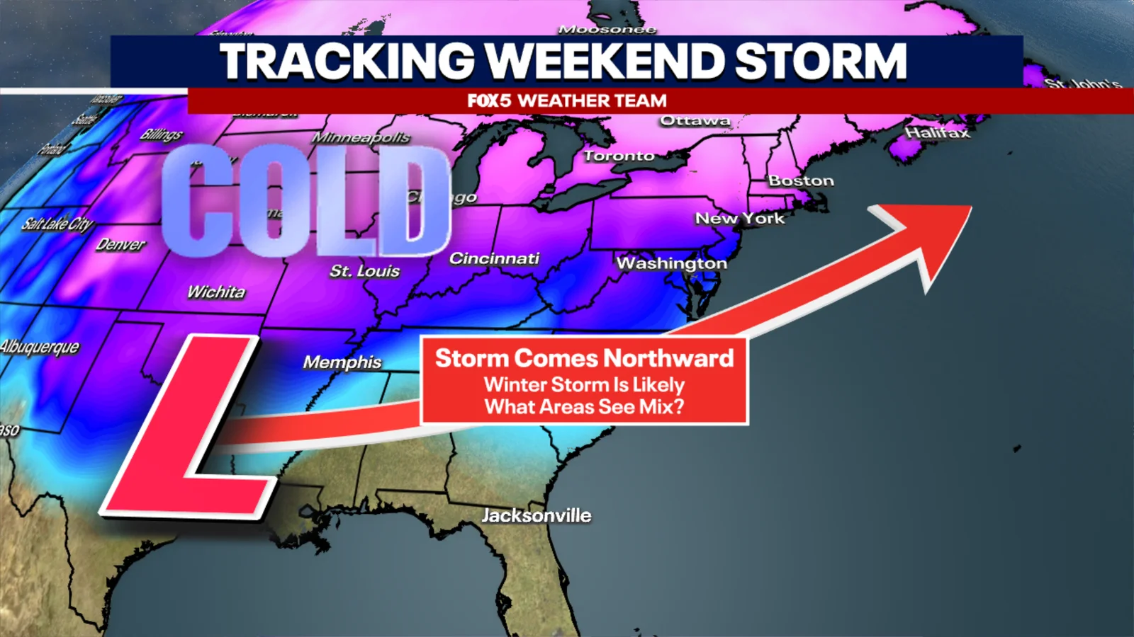 DMV braces for weekend snowstorm as forecasts diverge on mix and totals