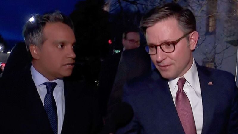 Featured image for "Speaker Johnson Faces GOP Revolt Amid Shutdown Deal Controversy"