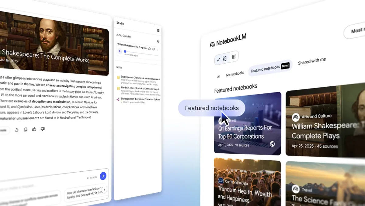 Google’s NotebookLM Introduces Featured Notebooks from Top Publications