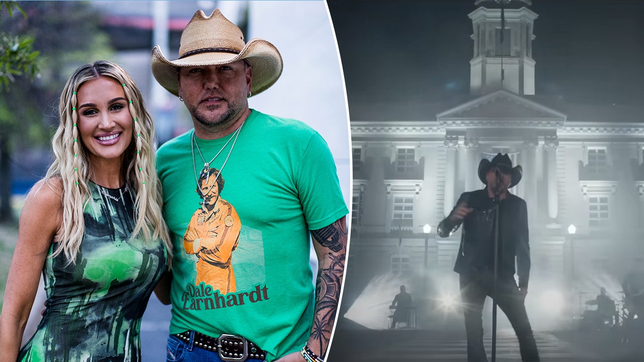 Featured image for "Jason Aldean and Wife Brittany Defend Against Backlash Over Controversial 'Small Town' Song"