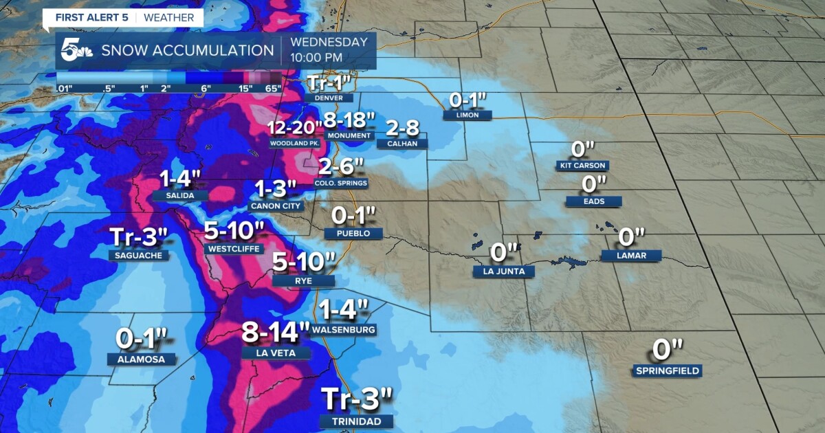 Winter storm to hit Tuesday night, brace for impact.