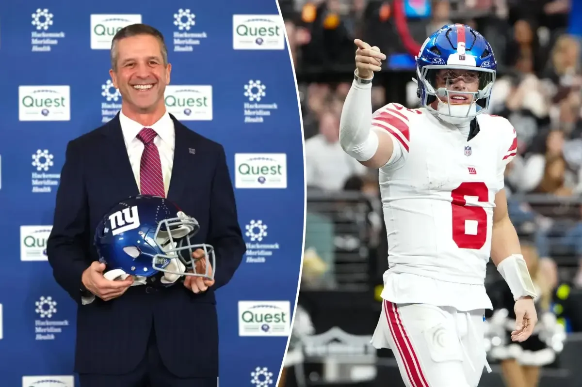 Dart embraces Harbaugh era as Giants chase Super Bowl glory