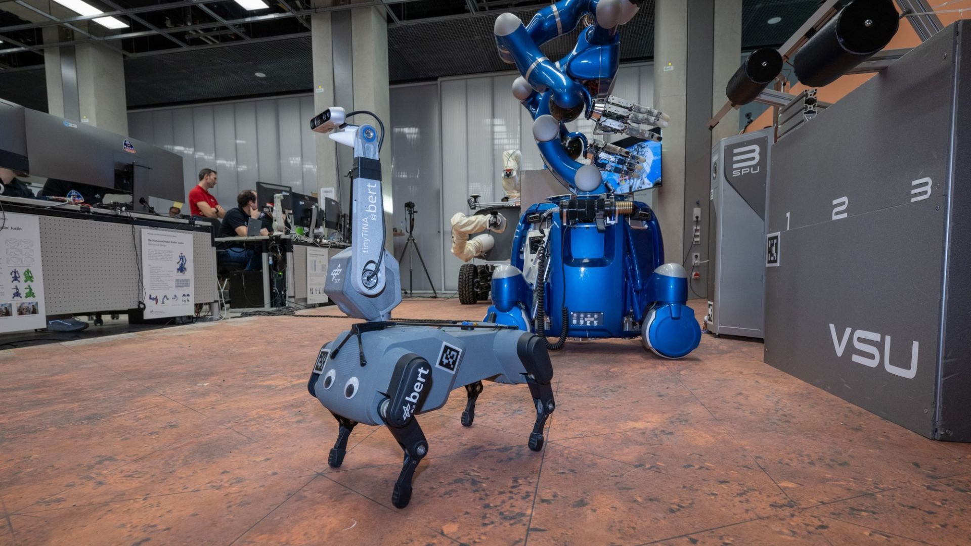 "ESA Astronaut Guides Robot Dog from Space in Historic Earth Control"