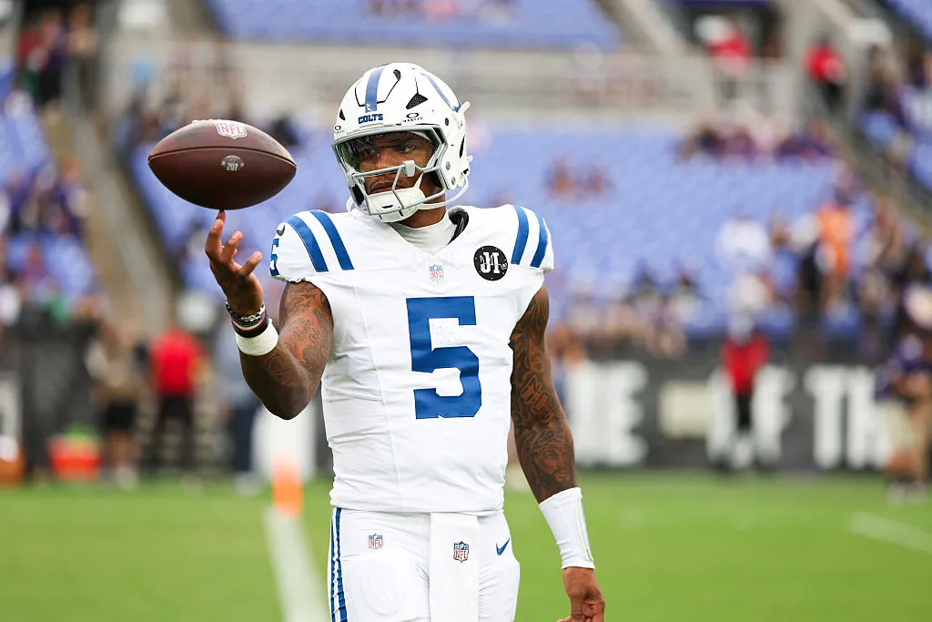 Anthony Richardson Injured in Preseason Game, Out with Pinkie Dislocation