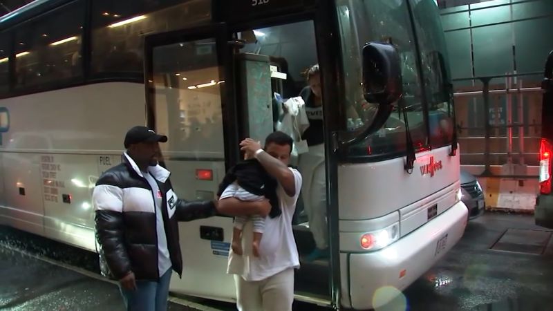 "Migrants Diverted to New Jersey Amid NYC Bus Restrictions"