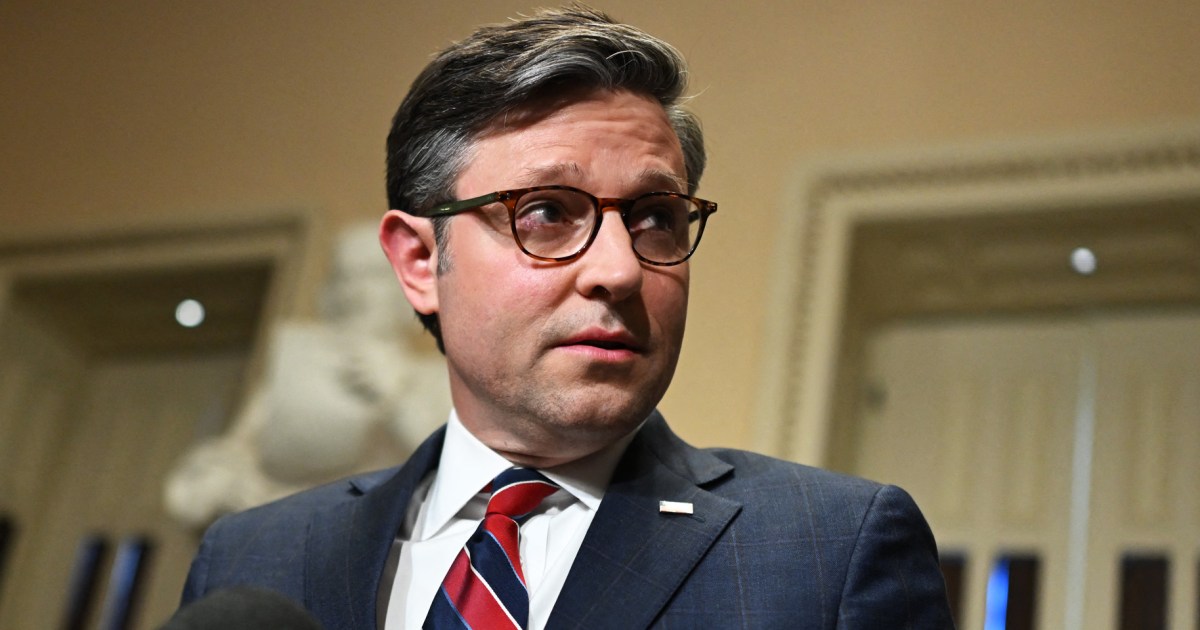 Featured image for "House Speaker Johnson Urges Biden to Take Executive Action on Border Security"