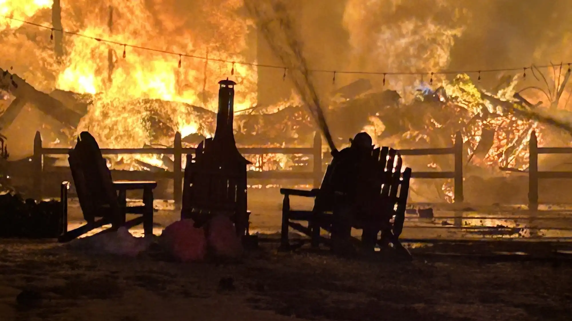 Featured image for "Devastating Overnight Fire Destroys Historic Lutsen Lodge on North Shore"