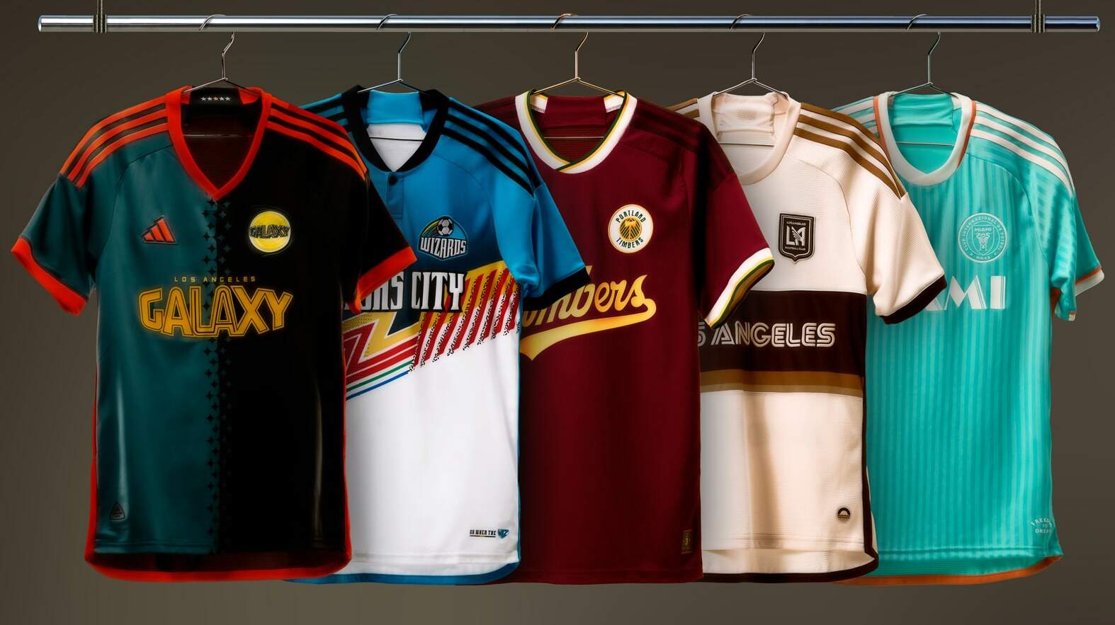 MLS Unveils Retro Third Kits Featuring Messi's Inter Miami