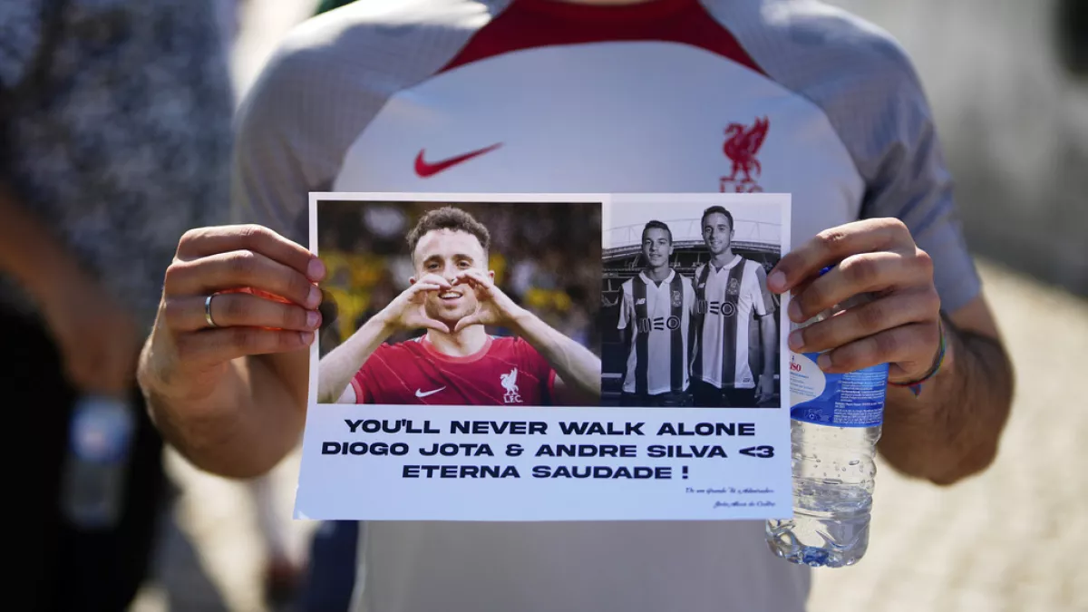 Tributes Pour in for Liverpool's Diogo Jota and Brother André Silva at Funeral