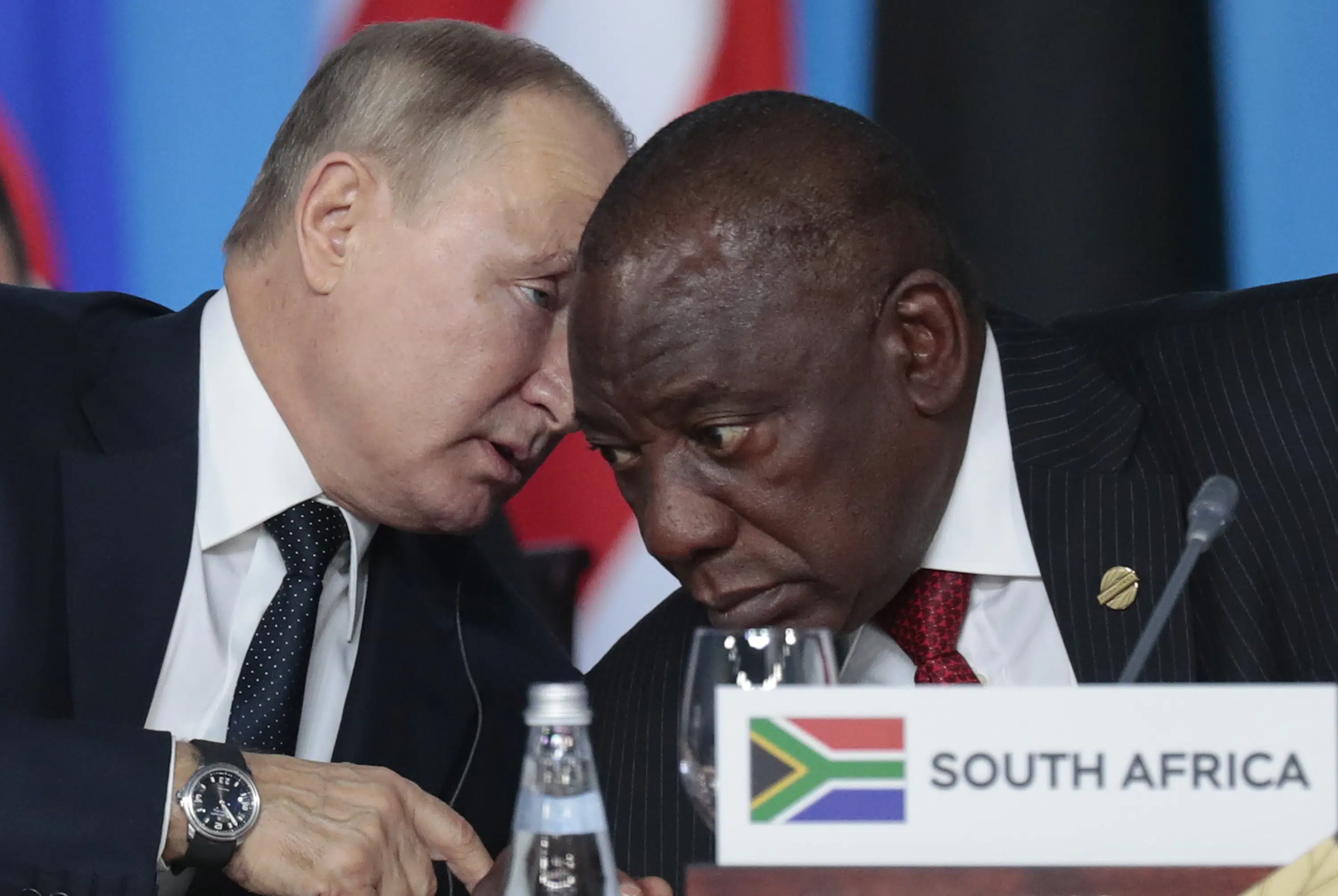 South Africa's ANC invites Putin amid scrutiny over Russian ship and declining economic clout.