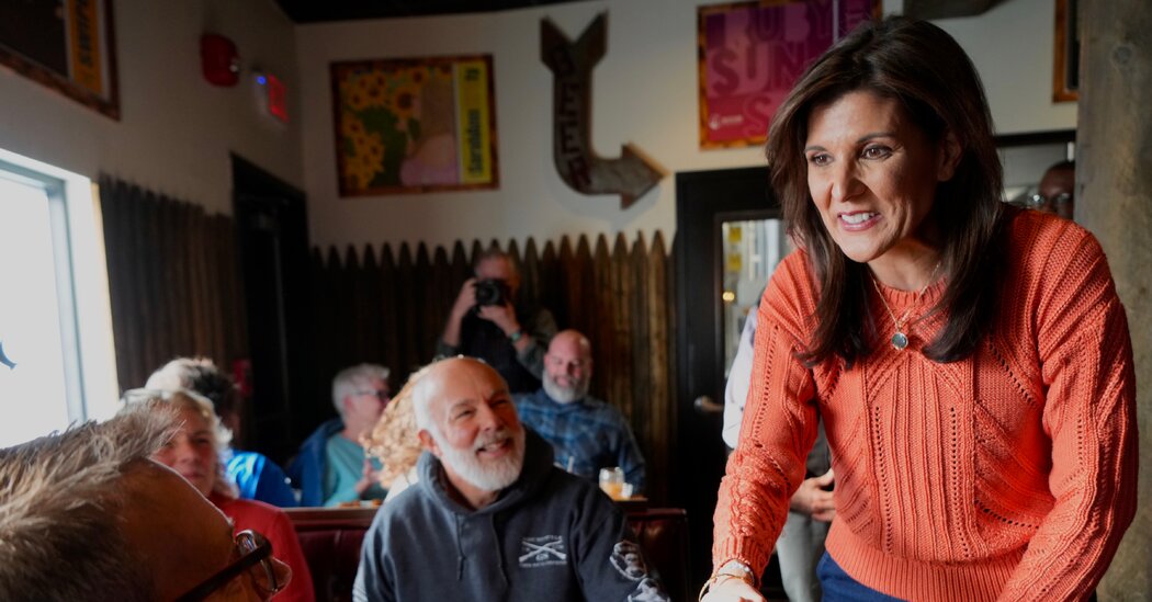 "Nikki Haley's New Hampshire Campaign Blitz: Trump Showdown Looms"