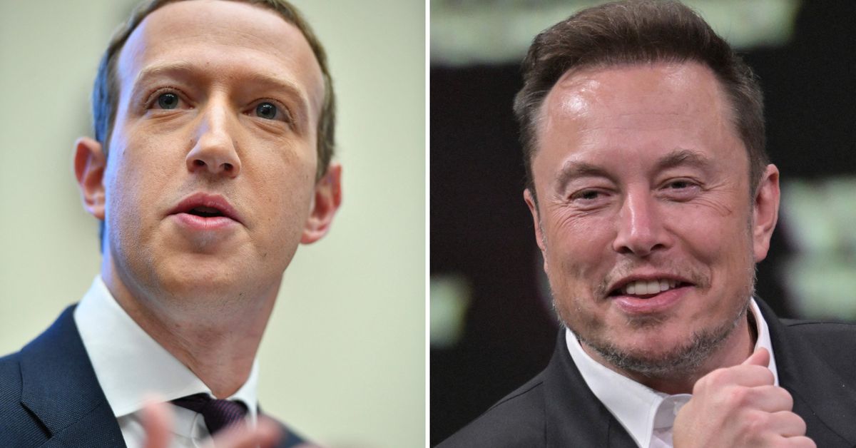 The Controversial Cage Fight Between Elon Musk and Mark Zuckerberg.