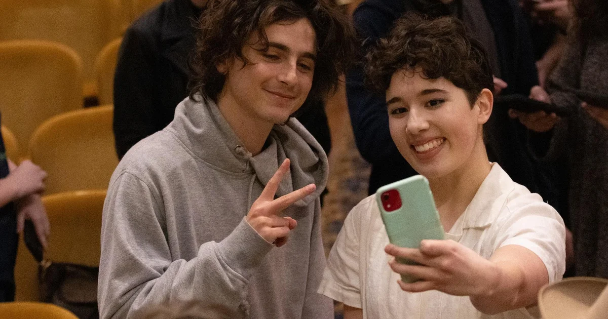 Timothée Chalamet Surprises Hibbing High School Drama Club