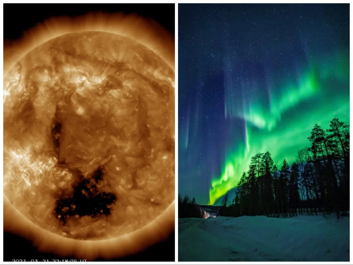 Northern Lights May Illuminate Skies from Washington to New York on Friday.