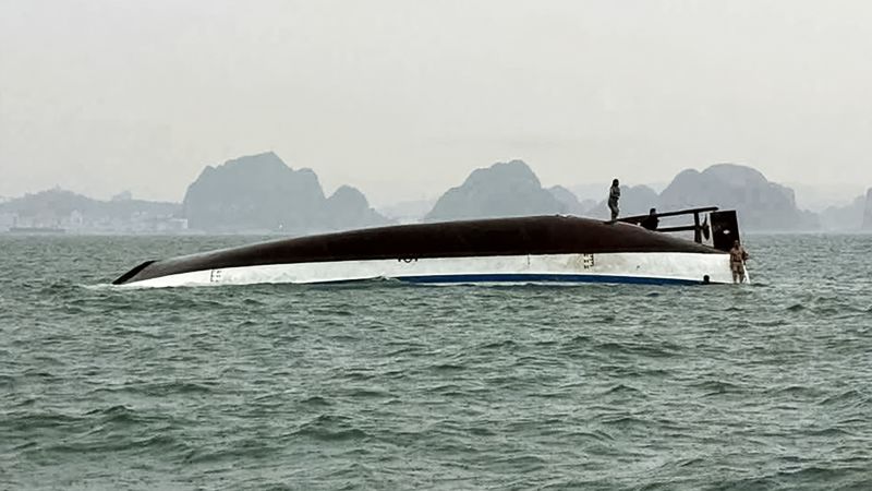 Featured image for Tragic Tourist Boat Capsize in Vietnam During Storm, At Least 28 Dead
