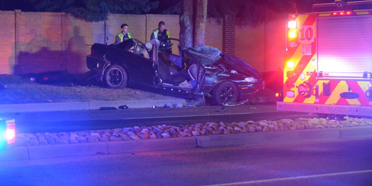 Multiple Car Crashes Rock Colorado Springs, Leaving Injuries and Suspects at Large