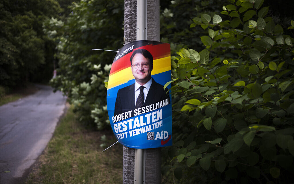 "Rising Concerns as Far-Right Leader Takes Helm in German County"