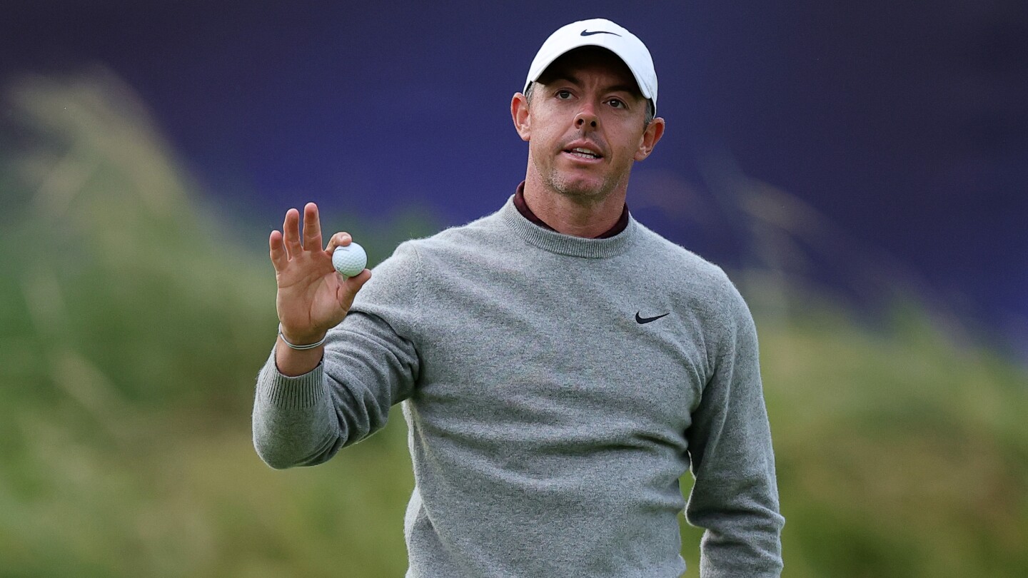 Featured image for McIlroy Improves at 2025 Open Amidst Leading Contenders